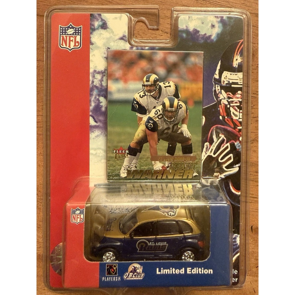 Kurt Warner St.‎ Louis Rams 1:58 PT Cruiser NFL Fleer 2001 Limited Edition